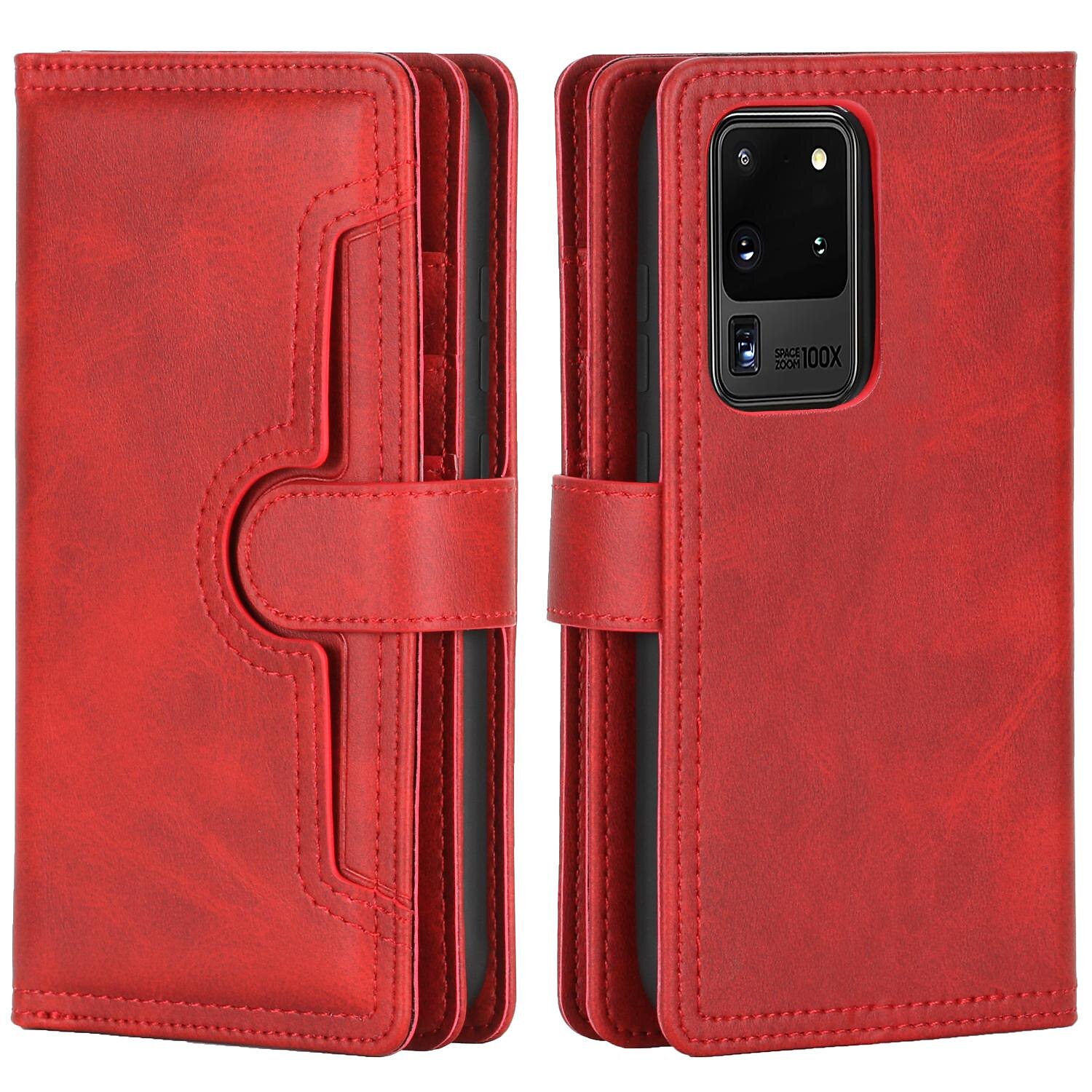 2025年 サムスン Galaxy S24 Ultra Plus S23 Ultra Plus S21 Ultra Plus S20 Plus S20 Ultra Note 20 Ultra S25 Ultra ウォレットケース カードホルダー 防塵付き フォンストラップ PUレザー コレクション – $25.99 –P2