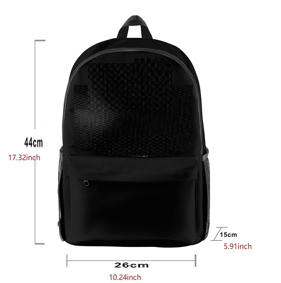 uroczy plecak z kotem dla dzieci i nastolatków – torba szkolna z nadrukiem 3D peekaboo cat i zabawnym wzorem dziur dla chłopców i dziewcząt 2025 - $29.99 –P1