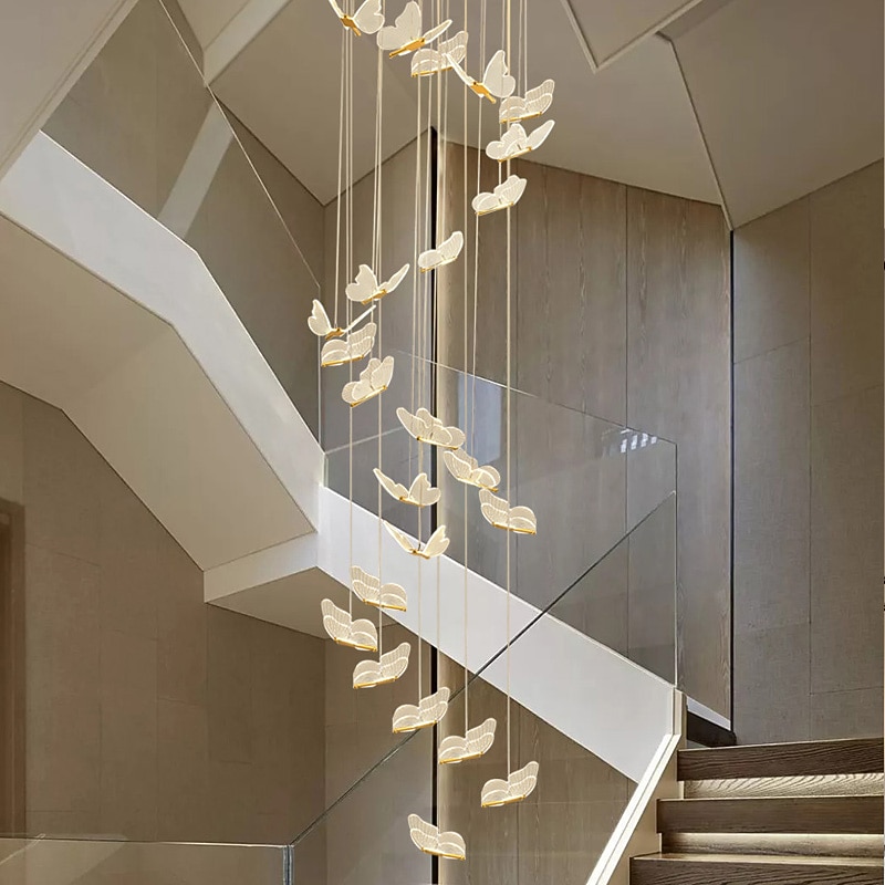 lampada a sospensione a led 35 cm lampada a sospensione a design singolo in acrilico stile nordico a led 110-240 v del 2025 a $349.99 –P6
