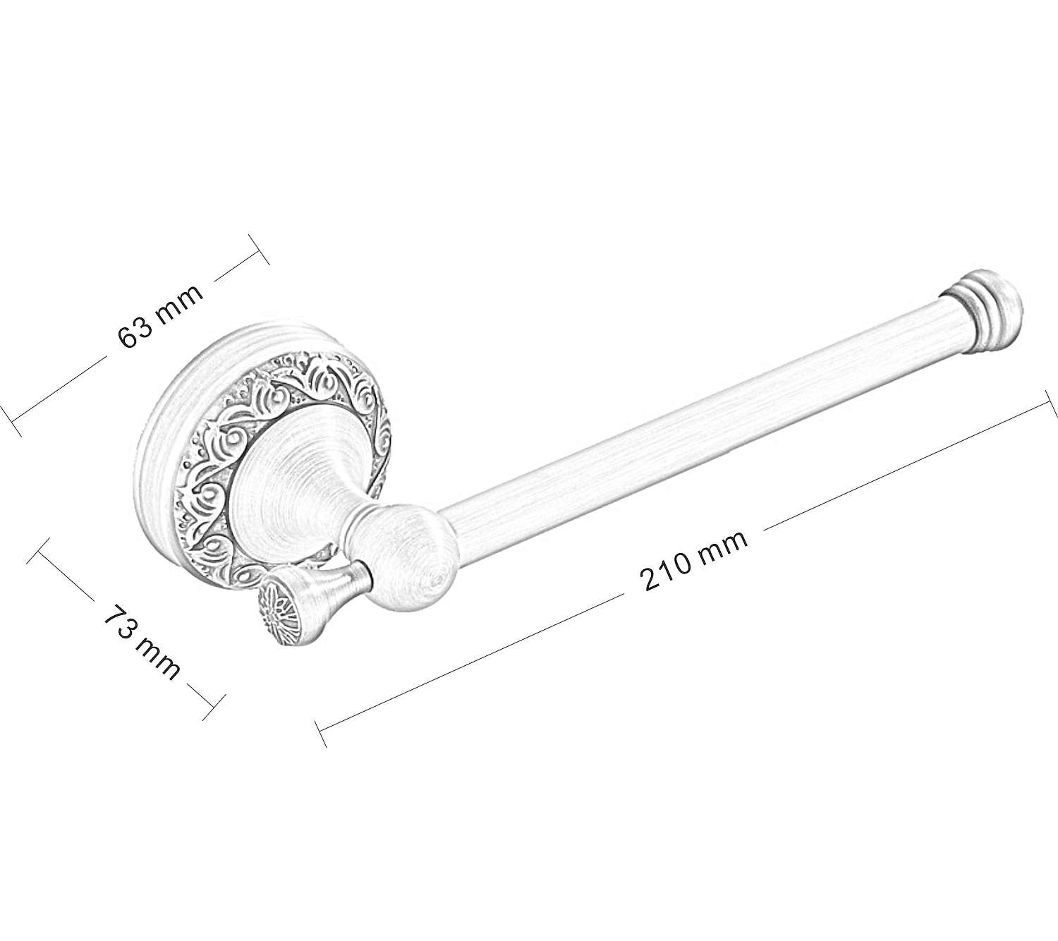Bathroom Accessory Sets,Wall Mounted ORB Hardware Include Towel Bar/Toilet Paper Holder /Robe Hook/Towel Ring 2025 - $63.99 –P10