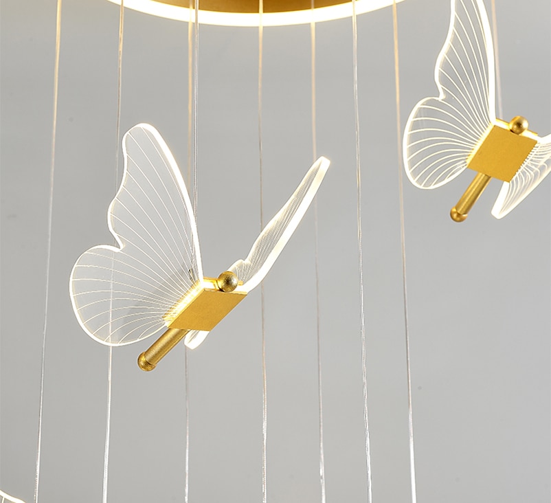 lampada a sospensione a led 35 cm lampada a sospensione a design singolo in acrilico stile nordico a led 110-240 v del 2025 a $349.99 –P9