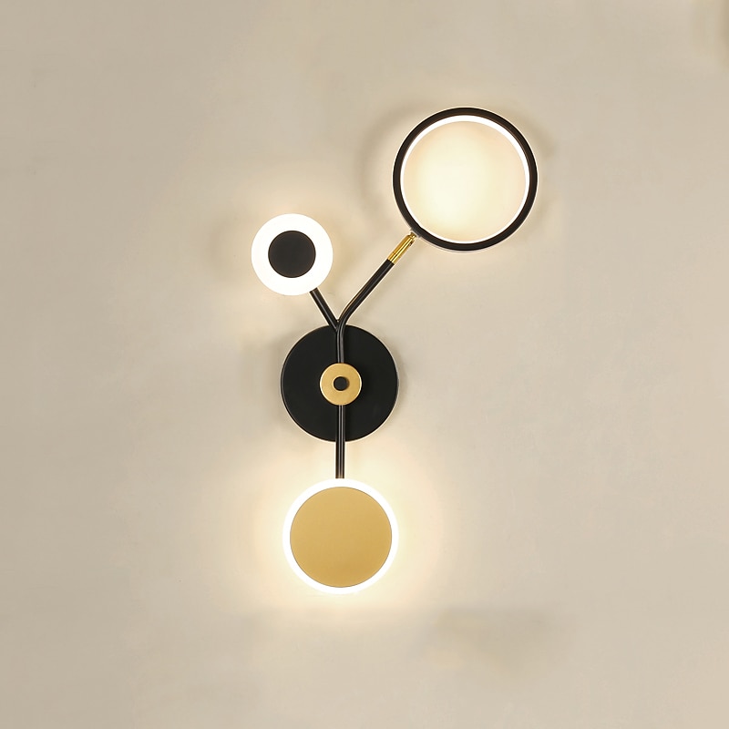 Lightinthebox applique da parete a led lampada da comodino moderna lampade da parete in stile nordico applique da parete luci braccio oscillante soggiorno camera da letto applique da parete in ferro del 2025 a $127.99 –P10