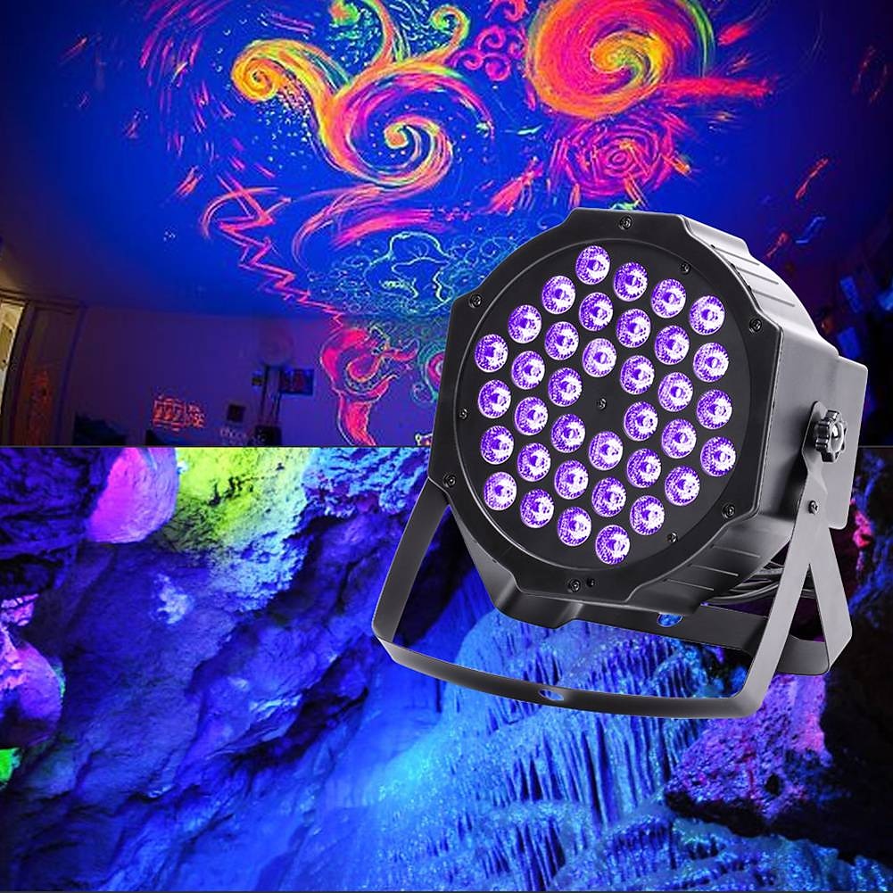 led strobe stage par light 36w uv blacklight 36 לדים עם שלט רחוק למסיבה דיסקו מועדון ktv חתונה 2025 - $61.99 –P6