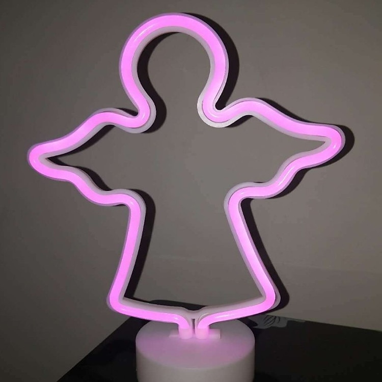 Flamingo Kokosnussbaum Engel Dekorations Beleuchtung 3D Nachtlicht Kinderzimmer Nachtlicht Nächtliche Beleuchtung lieblich Geburtstag Mit USB-Anschluss ON / OFF Ramadan Festival Neujahr AAA-Batterien 2025 - $23.99 –P5