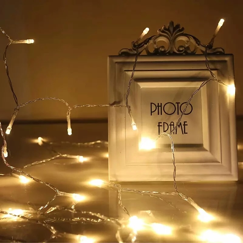 elegante bruiloft receptie feest led lichtsnoer usb aangedreven warm wit multi kleur kerst bruiloft decoratie 3m 6m 10m 2025 - $11.49 –P3