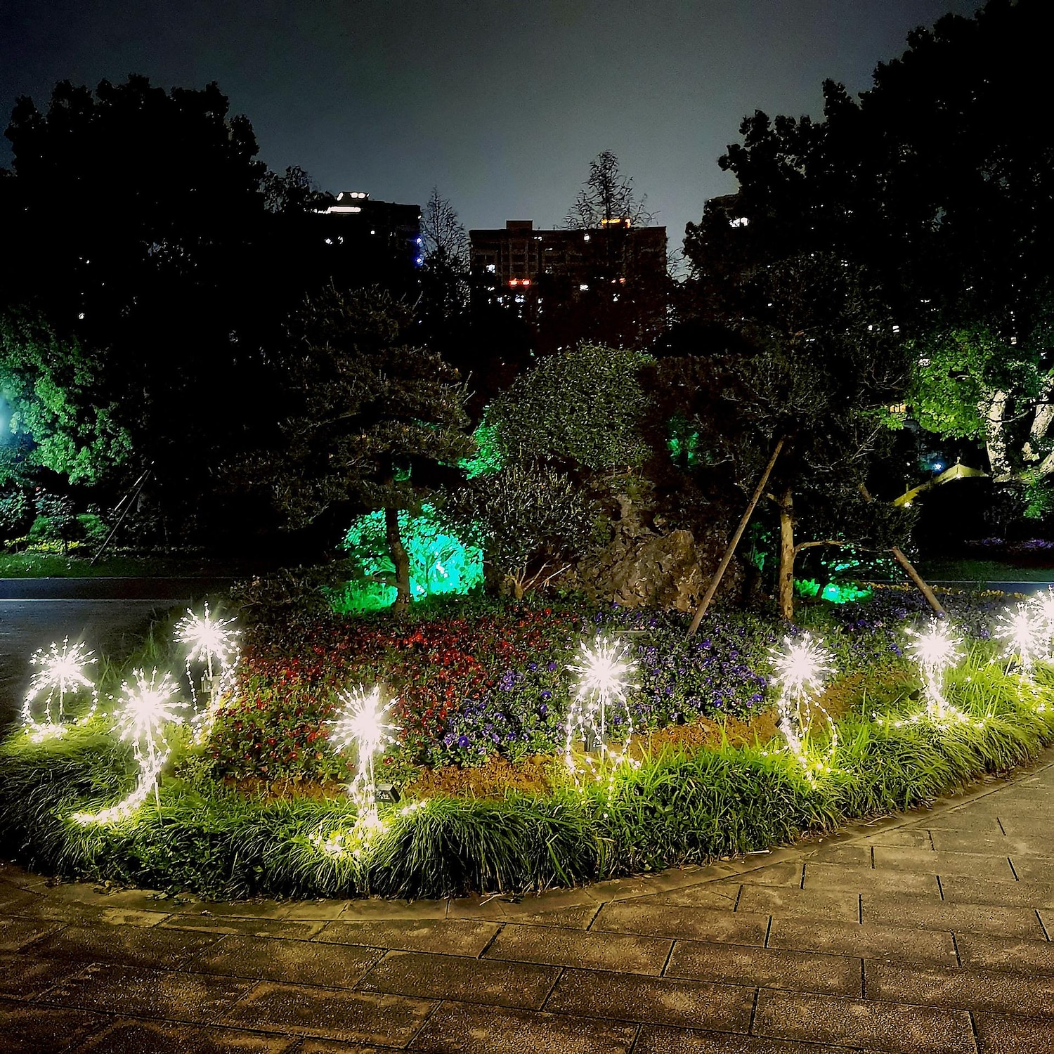 led vanntette fyrverkerilys, starburst hagelamper til julebryllup &amp; helligdager 2025 - $42.99 –P7
