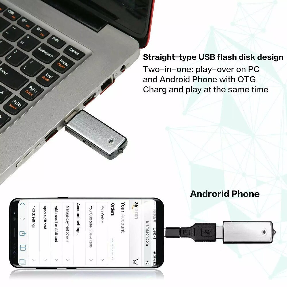 2025年 デジタルボイスレコーダー x09 32gb ポータブルデジタルボイスレコーダー 充電式ボイス USBボイスレコーダー ビジネス用 スピーチ 会議 学習 講義  コレクション – $23.99 –P5