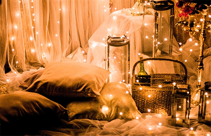 Elegant Wedding Reception Party LED String Lights LED Fairy Lights Christmas Wedding Bedroom Decoration Warm White Multi Color 1.5m 3m 10m AA Batteries Powered 2025 - $8.99 –P8
