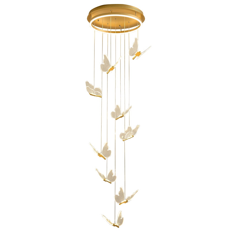 lampada a sospensione a led 35 cm lampada a sospensione a design singolo in acrilico stile nordico a led 110-240 v del 2025 a $349.99 –P10