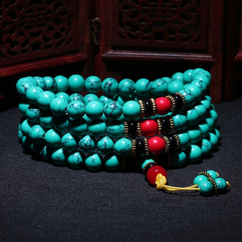 processamento e produção de pulseiras turquesa 108 pulseiras personalizadas com fotos, amostras personalizadas, transmissão ao vivo com a fonte das mercadorias de 2025 por $6.49 –P4