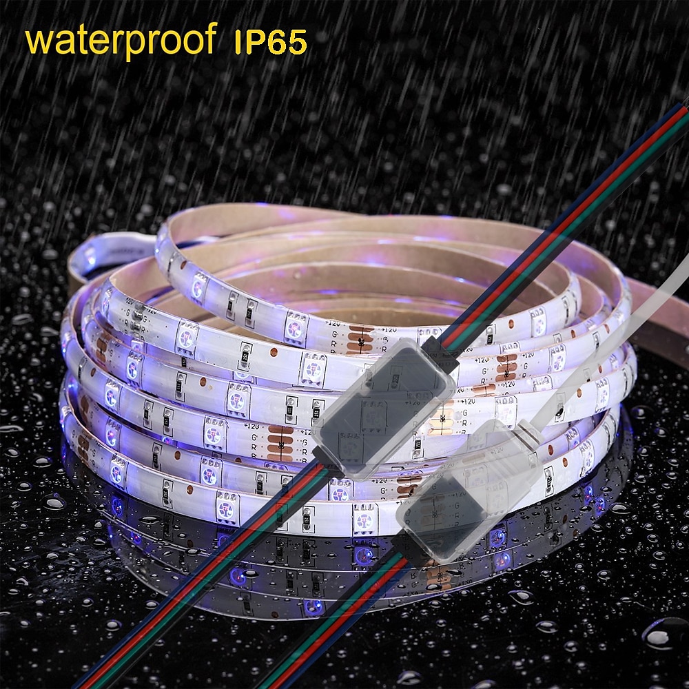 LED Light Strip Connector Waterproof Fixing Clip 4 Pin RGB Needle Male Type Waterproof Box Light Bar Accessory Box is Suitable for Fixing RGB 4Bin Connector Line 2025 - $8.49 –P5