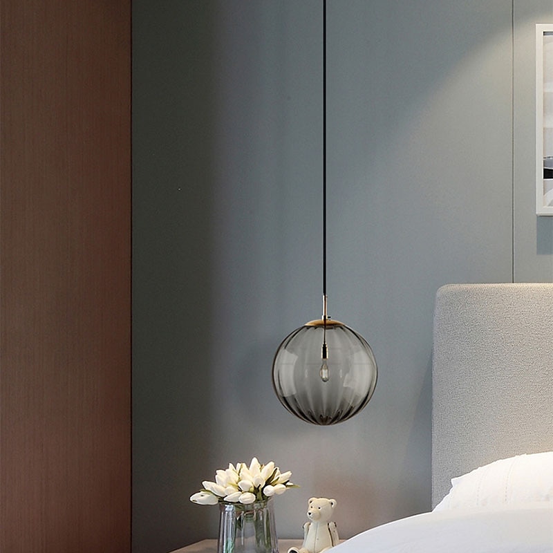 LED Pendant Light Bedside Light Glass Globe Design Modern 15 cm Lantern Desgin Metal Electroplated Modern Artistic 110-120V 220-240V 2025 - $174.99 –P4