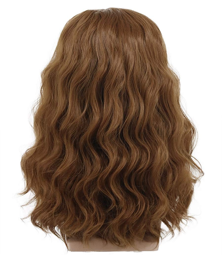 cefal peruka syntetyczna peruka fala schludny bang peruka średniej długości brązowe blond włosy syntetyczne męskie na imprezę cosplay peruka (tylko peruka) 2025 - $31.99 –P14