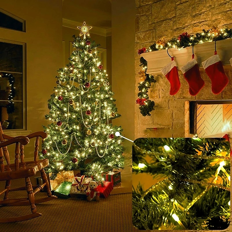 Elegant Wedding Reception Party LED String Lights LED Fairy Lights Christmas Wedding Bedroom Decoration Warm White Multi Color 1.5m 3m 10m AA Batteries Powered 2025 - $8.99 –P6