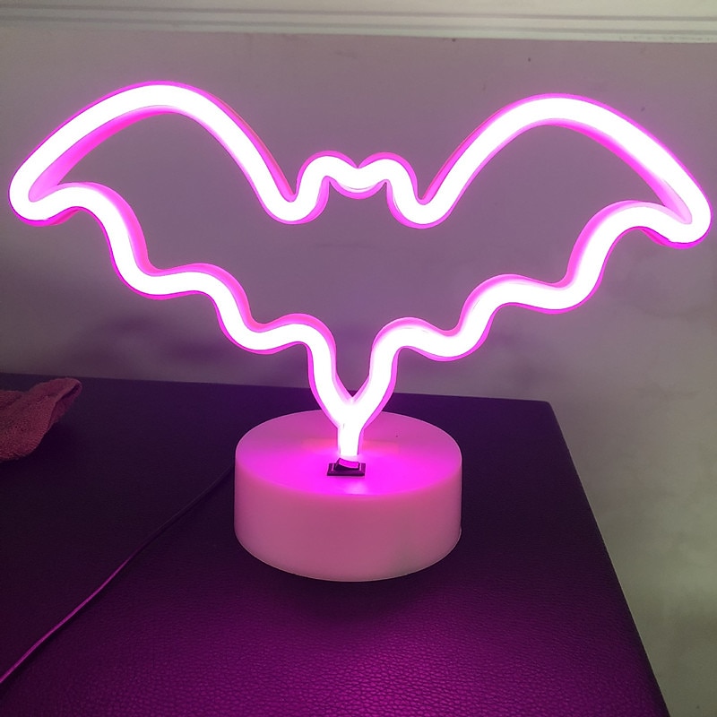 Flamingo Kokosnussbaum Engel Dekorations Beleuchtung 3D Nachtlicht Kinderzimmer Nachtlicht Nächtliche Beleuchtung lieblich Geburtstag Mit USB-Anschluss ON / OFF Ramadan Festival Neujahr AAA-Batterien 2025 - $23.99 –P11