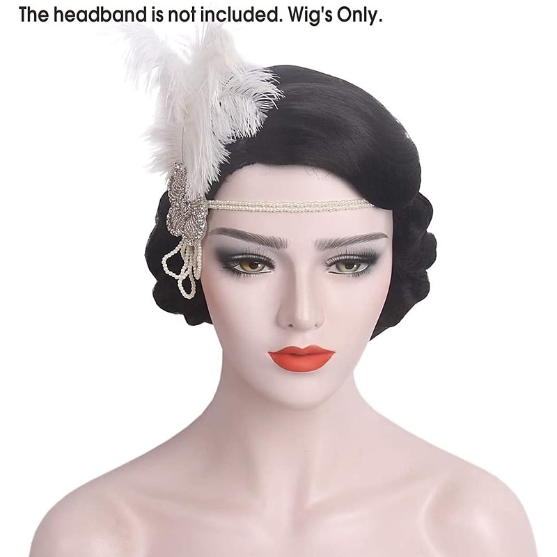Roaring 20S Wig Wave 1920S Wig Short Curly Fancy Dress for Women Cosplay Party 70S Halloween Wigs 2026 - $21.99 –P4