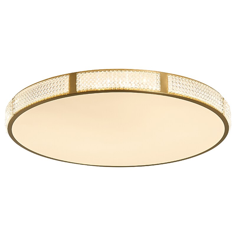 plafoniera led 30/40/50 cm forme geometriche luci da incasso rame metallo geometrico ottone led moderno semplice stile nordico 220-240v del 2025 a $183.99 –P8