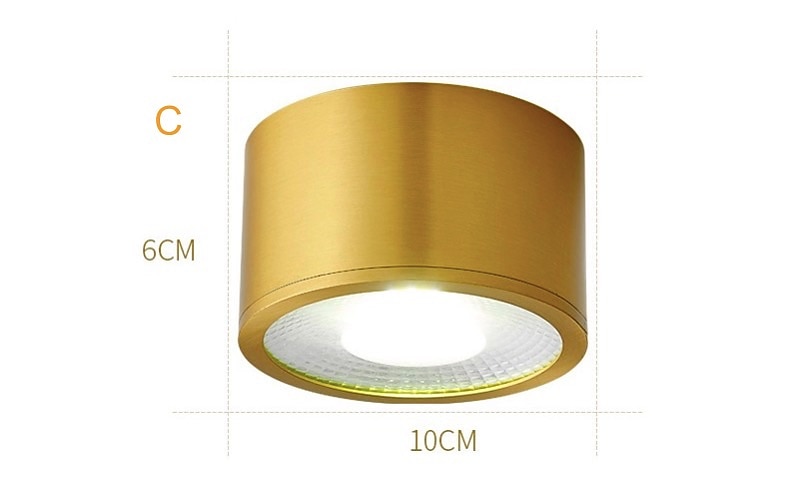 светодиодный мини-потолочный светильник крыльцо современный северный золотой коридорный свет проходной свет 6/8/10 см светильники заподлицо медный потолочный светильник металлический вход прихожая 2026 - $83.99 –P4