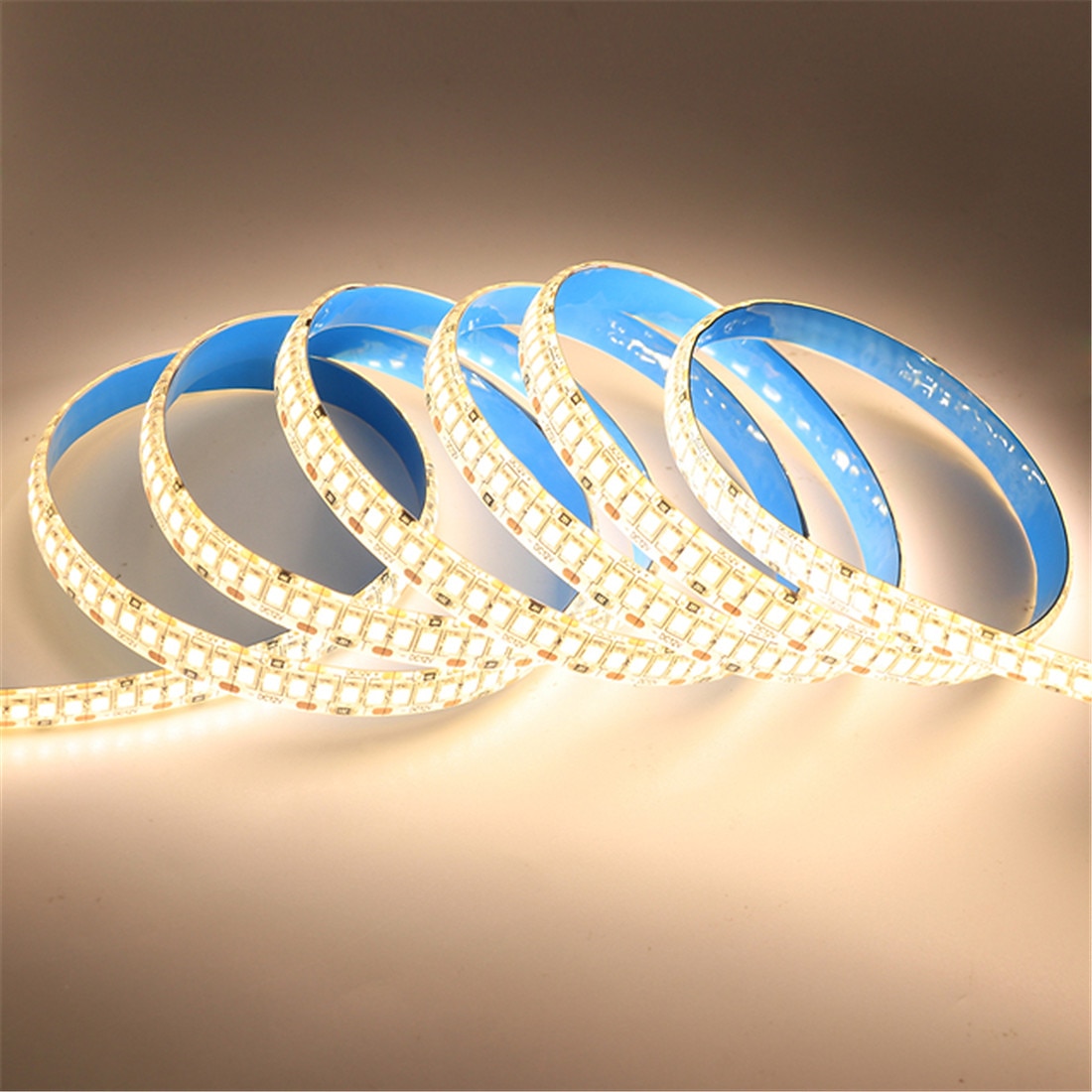 светодиодная лента 2835 1200leds высокая яркость теплый белый натуральный белый гибкий светодиодный трос ленточная световая лампа 5 м постоянного тока 12 в 2025 - $32.99 –P1