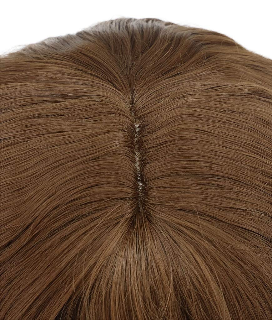 cefal peruka syntetyczna peruka fala schludny bang peruka średniej długości brązowe blond włosy syntetyczne męskie na imprezę cosplay peruka (tylko peruka) 2025 - $31.99 –P16