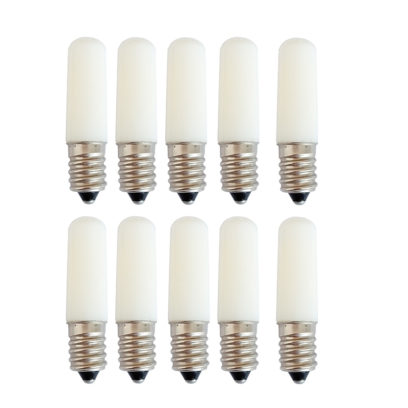 נורות גלובוס led 10 יחידות 1.5 w 80 lm e14 t22 2 חרוזי led לשלב led דקורטיבי לבן כחול אדום 2025 - $34.99 –P1