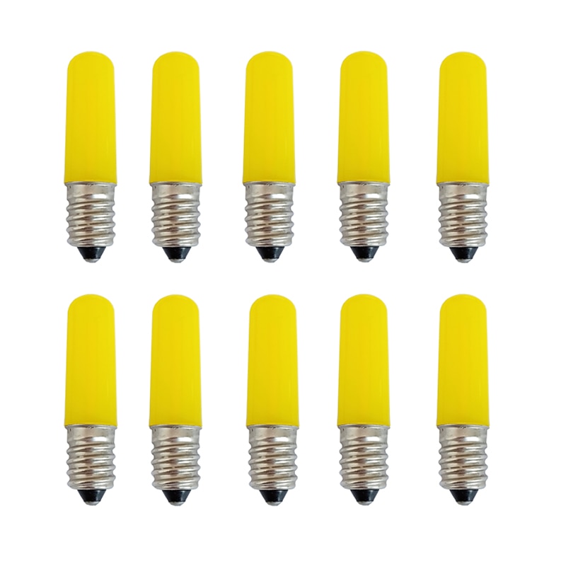 נורות גלובוס led 10 יחידות 1.5 w 80 lm e14 t22 2 חרוזי led לשלב led דקורטיבי לבן כחול אדום 2025 - $34.99 –P3