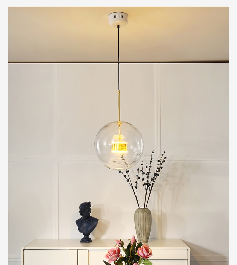 lampada a sospensione 30 cm design unico alluminio led stile nordico 110-240 v del 2025 a $399.99 –P9