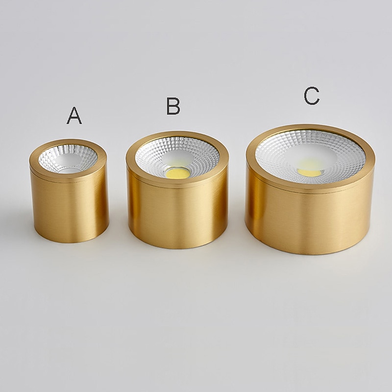 светодиодный мини-потолочный светильник крыльцо современный северный золотой коридорный свет проходной свет 6/8/10 см светильники заподлицо медный потолочный светильник металлический вход прихожая 2026 - $83.99 –P1