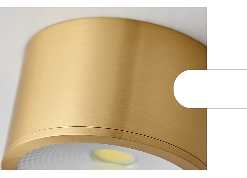 светодиодный мини-потолочный светильник крыльцо современный северный золотой коридорный свет проходной свет 6/8/10 см светильники заподлицо медный потолочный светильник металлический вход прихожая 2026 - $83.99 –P12