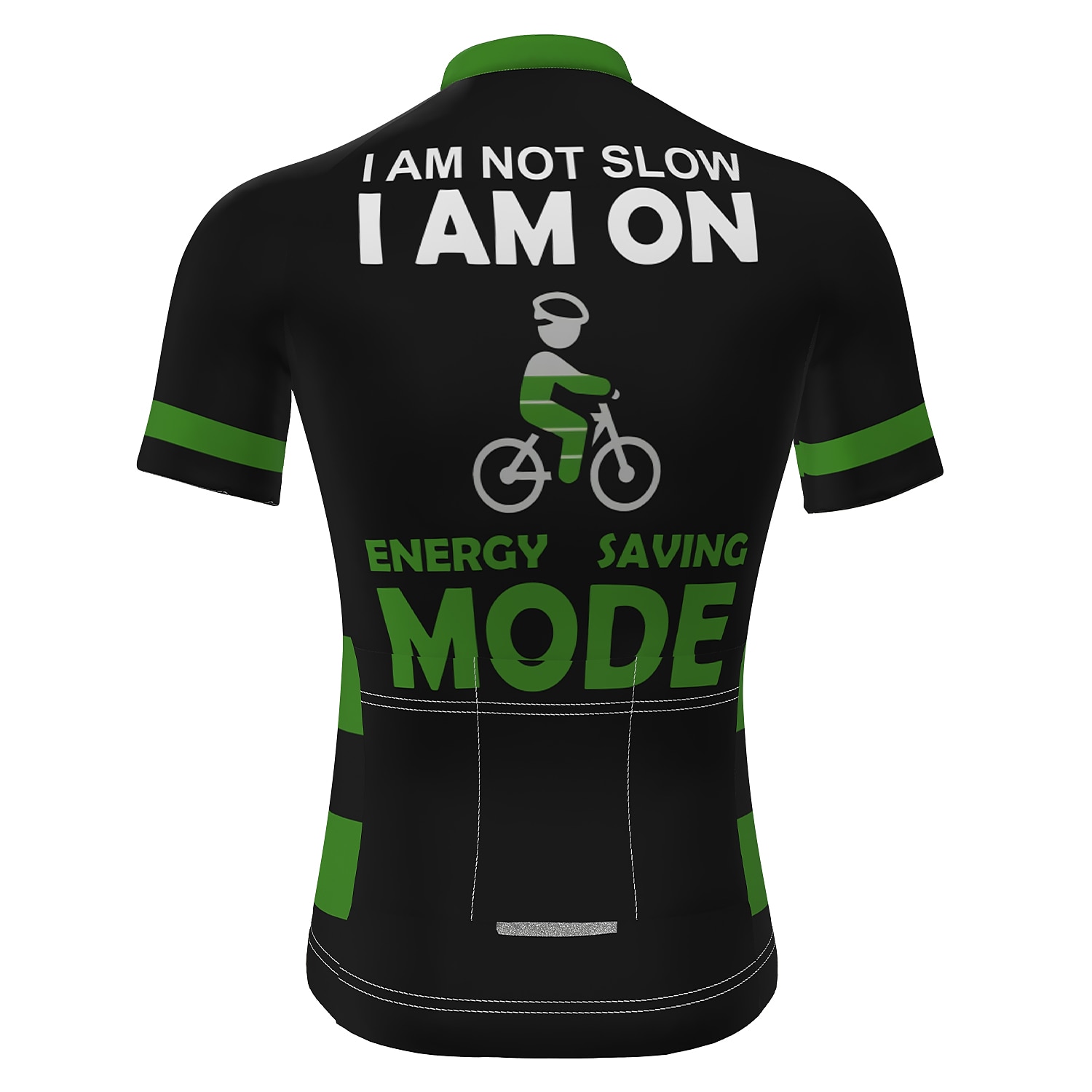 21Grams Voor heren Wielrenshirt Korte mouw Fietsen Kleding Bovenlichaam met 3 achterzakken Bergracen Wegwielrennen Ademend Zacht Sneldrogend Achterzak Zwart Wit Geel Regenboog Polyester Sport Kleding 2025 - $28.99 –P11