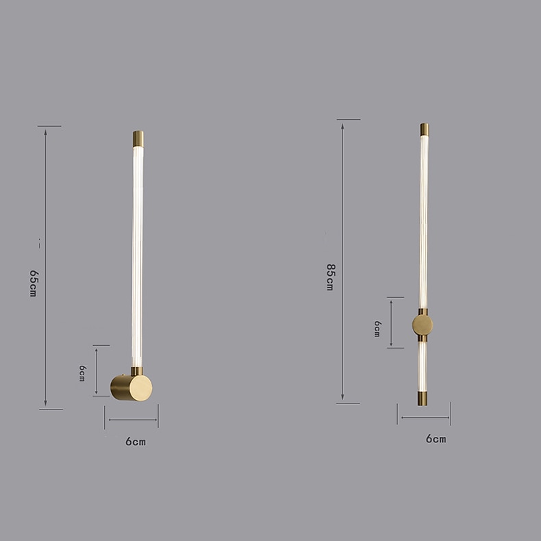 lightinthebox led-seinävalaisin yöpöytävalo moderni pohjoismainen uppoasennettavat seinävalot olohuoneen makuuhuone kupari seinävalaisin ip20 110-120v 220-240v 2025 - $215.69 –P7