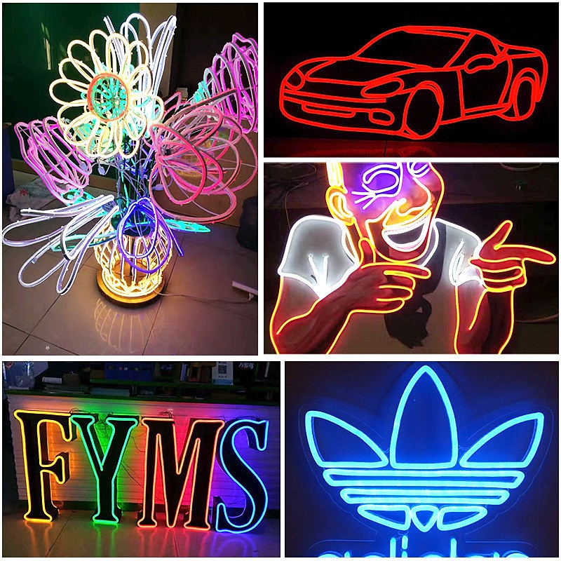 neon stripe led lys fleksibel dc 12v vanntett ip67 smd 2835 tau rør hvit blå rød grønn dekorasjon til juleferie innendørs utendørs 2025 - $11.49 –P2