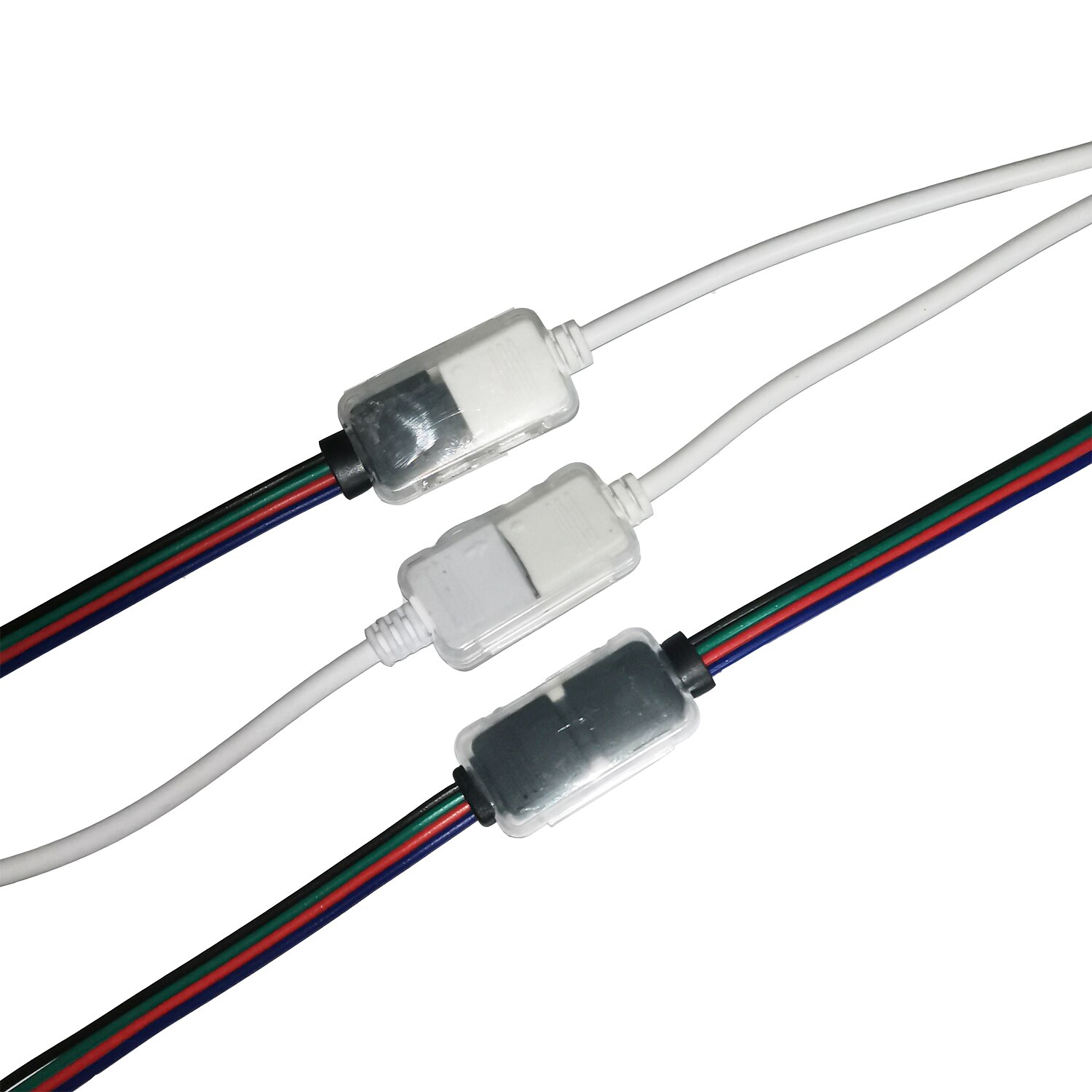 LED Light Strip Connector Waterproof Fixing Clip 4 Pin RGB Needle Male Type Waterproof Box Light Bar Accessory Box is Suitable for Fixing RGB 4Bin Connector Line 2025 - $8.49 –P6