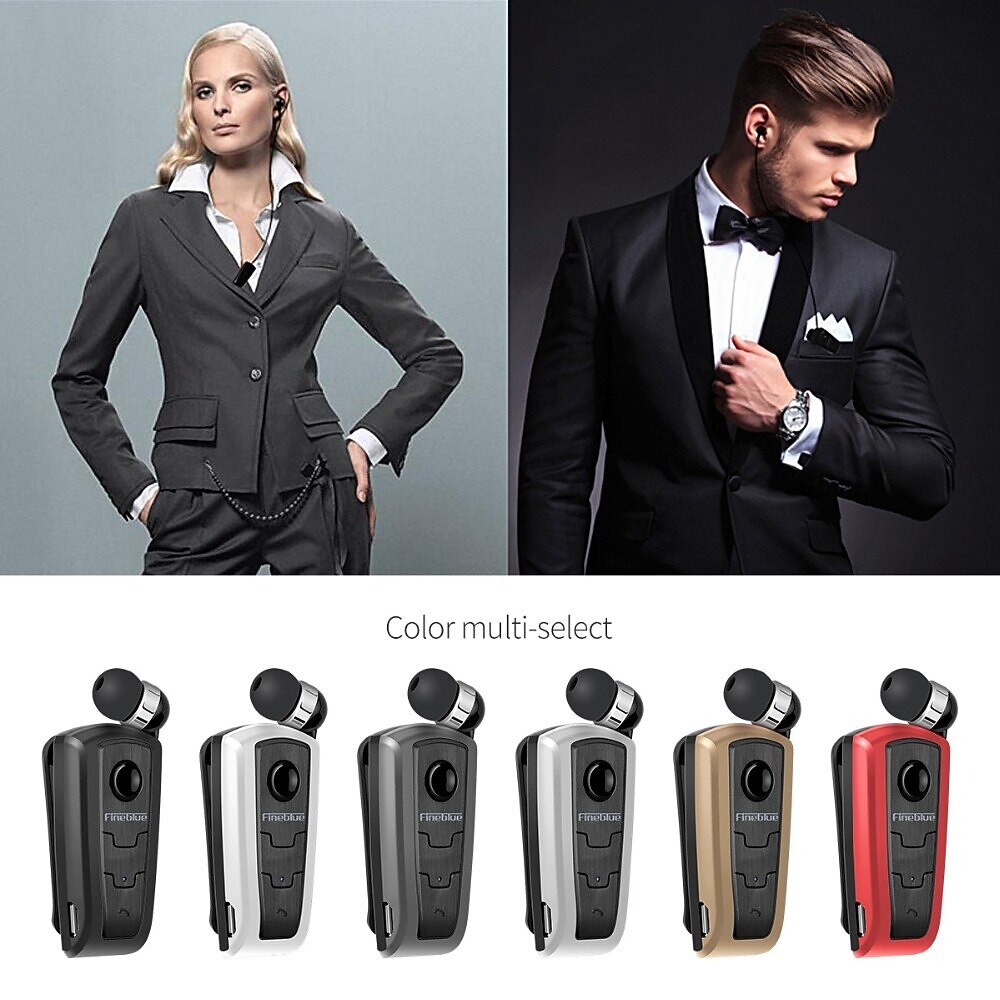 Fineblue F910 Collar Clip Bluetooth Headset Bluetooth5.0 Ergonomic Design Stereo Long Battery Life for Apple Samsung Huawei Xiaomi MI  Mobile Phone Valentine's Day Gift 2026 - $31.99 –P1
