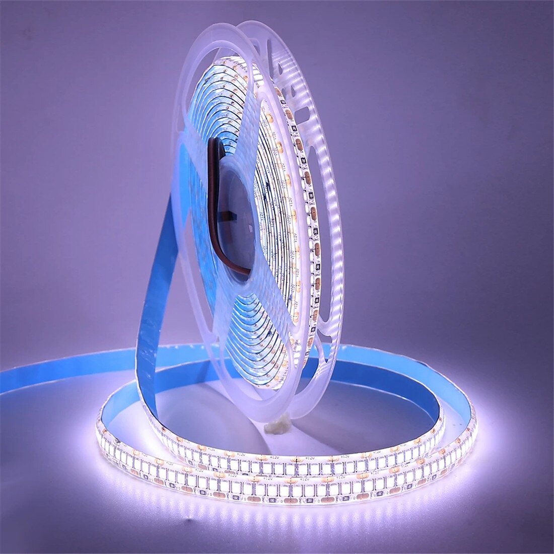 светодиодная лента 2835 1200leds высокая яркость теплый белый натуральный белый гибкий светодиодный трос ленточная световая лампа 5 м постоянного тока 12 в 2025 - $32.99 –P3