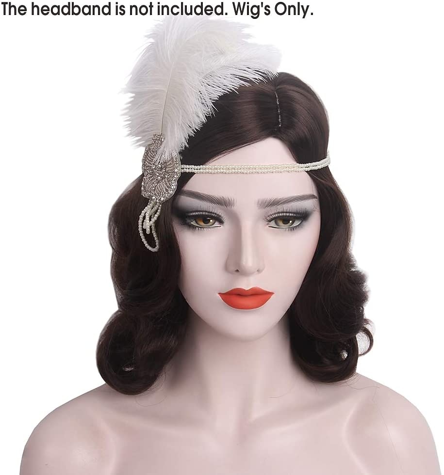 Roaring 20S Wig Wave 1920S Wig Short Curly Fancy Dress for Women Cosplay Party 70S Halloween Wigs 2026 - $21.99 –P13