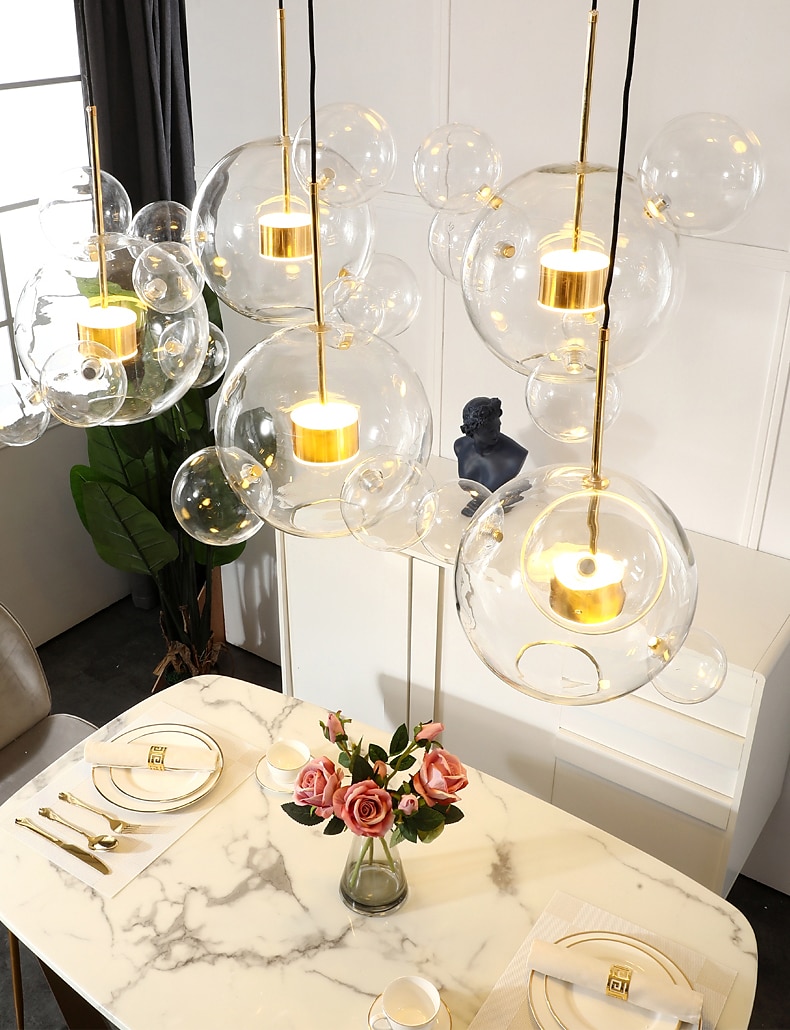 lampada a sospensione 30 cm design unico alluminio led stile nordico 110-240 v del 2025 a $399.99 –P6