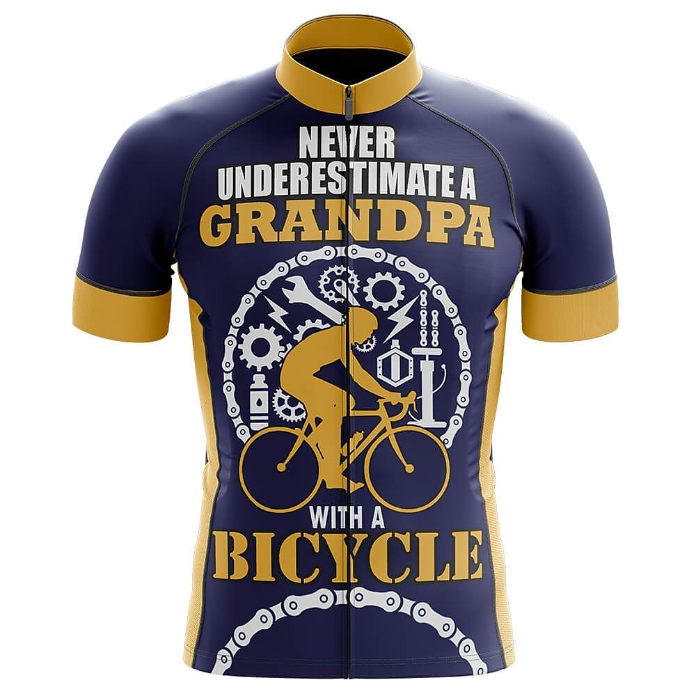 21Grams Herr Cykeltröja Kortärmad Cykel Tröja Överdelar med 3 bakfickor Bergscykling Vägcykling Andningsfunktion Fuktabsorberande Mjuk Snabb tork Svart Vit Röd Grafisk Gammal man Polyester sporter 2025 - $28.99 –P1