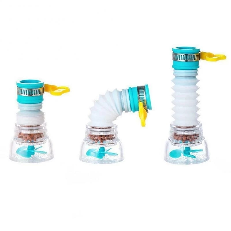 360 Rotatable Bent Water Saving Tap Aerator Diffuser Faucet Nozzle Filter Water Filter Swivel Head Kitchen Faucet Bubbler 2025 - $4.99 –P5