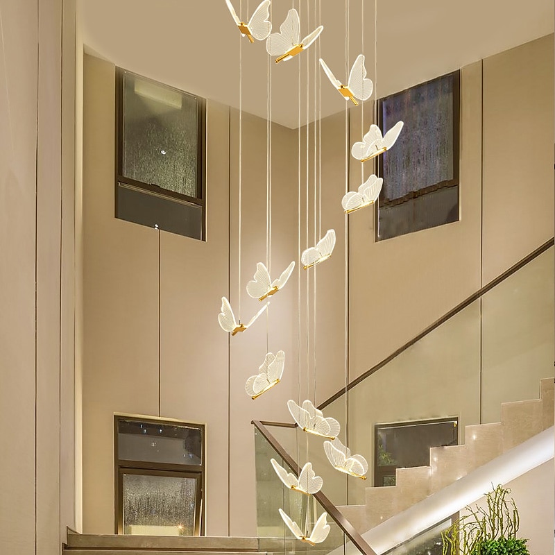 lampada a sospensione a led 35 cm lampada a sospensione a design singolo in acrilico stile nordico a led 110-240 v del 2025 a $349.99 –P2