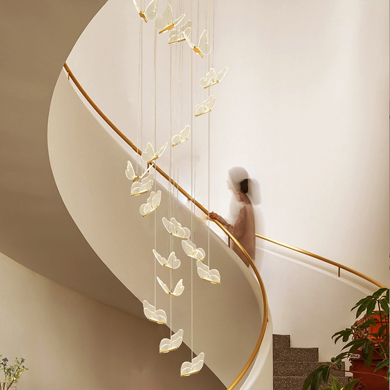 lampada a sospensione a led 35 cm lampada a sospensione a design singolo in acrilico stile nordico a led 110-240 v del 2025 a $349.99 –P1