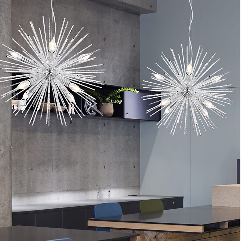 LED Pendant Light Crystal Chandelier 9-Light Firework Modern Sputnik Chandelier Pendant Light Fixture for living room Dining Room and Bedroom 2025 - $354.49 –P6