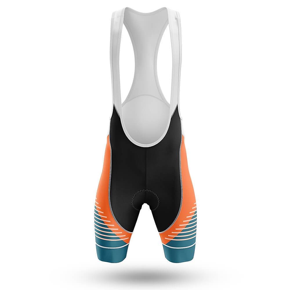 21Grams Herren Radtrikot mit Radhose kurz Trägern fahrradbekleidung set Kurzarm MTB Mountain Rennrad Himmelblau Orange Rot Fahhrad Sportkleidung 3D-Pad Atmungsaktiv Rasche Trocknung Tasche auf 2025 - $41.99 –P4