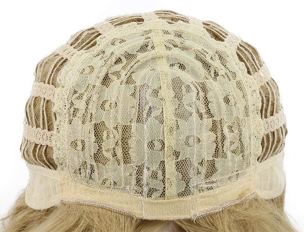 cefal peruka syntetyczna peruka fala schludny bang peruka średniej długości brązowe blond włosy syntetyczne męskie na imprezę cosplay peruka (tylko peruka) 2025 - $31.99 –P5