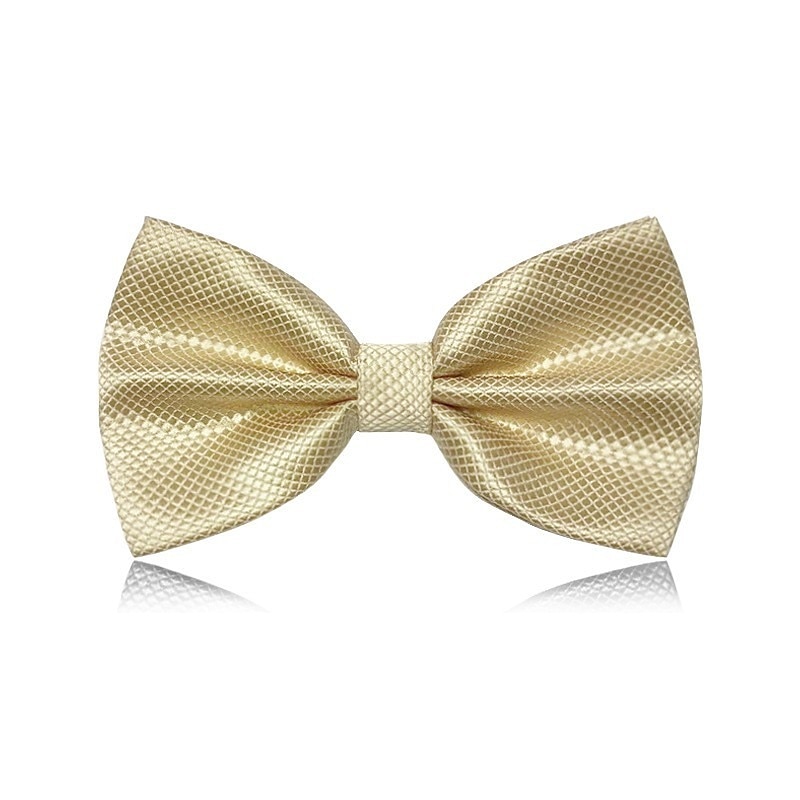 papillon classico da uomo su papillon da smoking formale solido papillon da lavoro per feste di matrimonio - plaid 1 pz del 2025 a $6.99 –P1