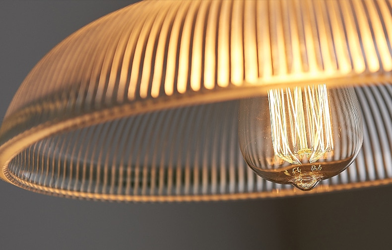 30cm LED Pendant Light Glass Metal Vintage Style Country Lights Transparent Lampshade Bar Cafes Dining Room Kitchen Living Room Light 110-120V 220-240V 2025 - $249.99 –P5
