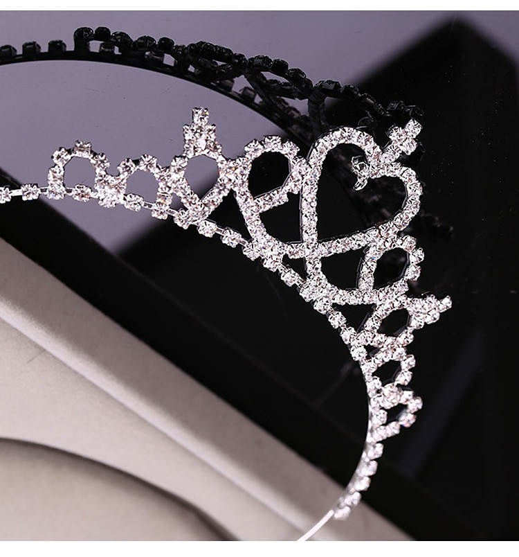 מלכת השלג צוֹנֵן אגדה נסיכות אלזה כתר נזר קריסטל קוספליי for בנות בגדי ריקוד ילדים קרנבל נשף מסכות 2026 - $13.99 –P4