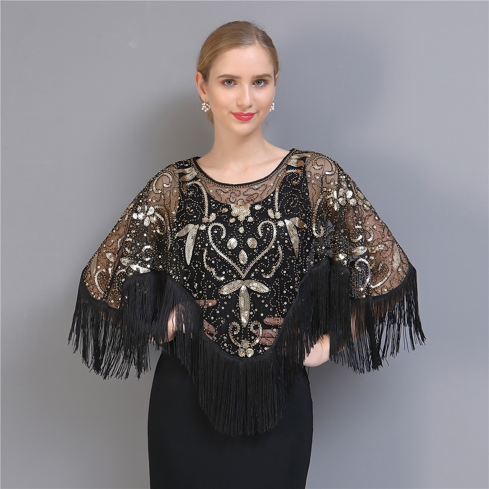 Vintage 1920s The Great Gatsby Flapper Shawls The Great Gatsby Wedding ...