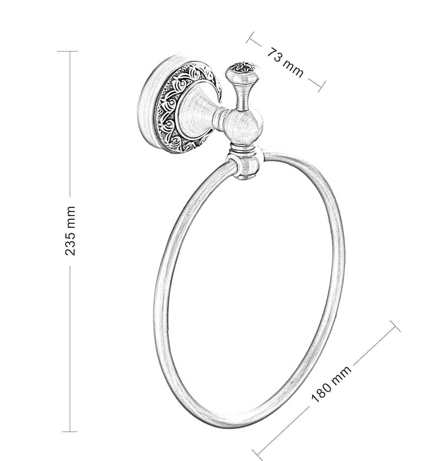 Bathroom Accessory Sets,Wall Mounted ORB Hardware Include Towel Bar/Toilet Paper Holder /Robe Hook/Towel Ring 2025 - $63.99 –P2