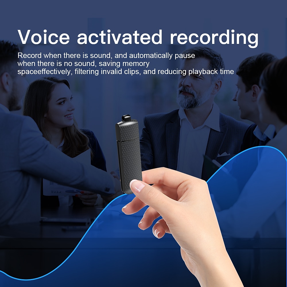 Digital Voice Recorder Q82 32GB Portable Digital Voice Recorder Rechargeable for Business Speech Meeting Learning Lectures Christmas Gift 2025 - $20.99 –P2